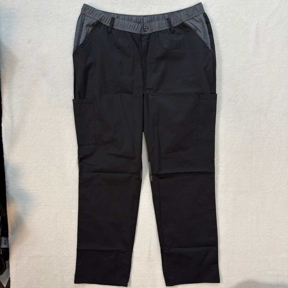Chefwear Men's 6 Pockets, Quick Cool Pant, Mesh Panels, Wicking, Elastic CW3910